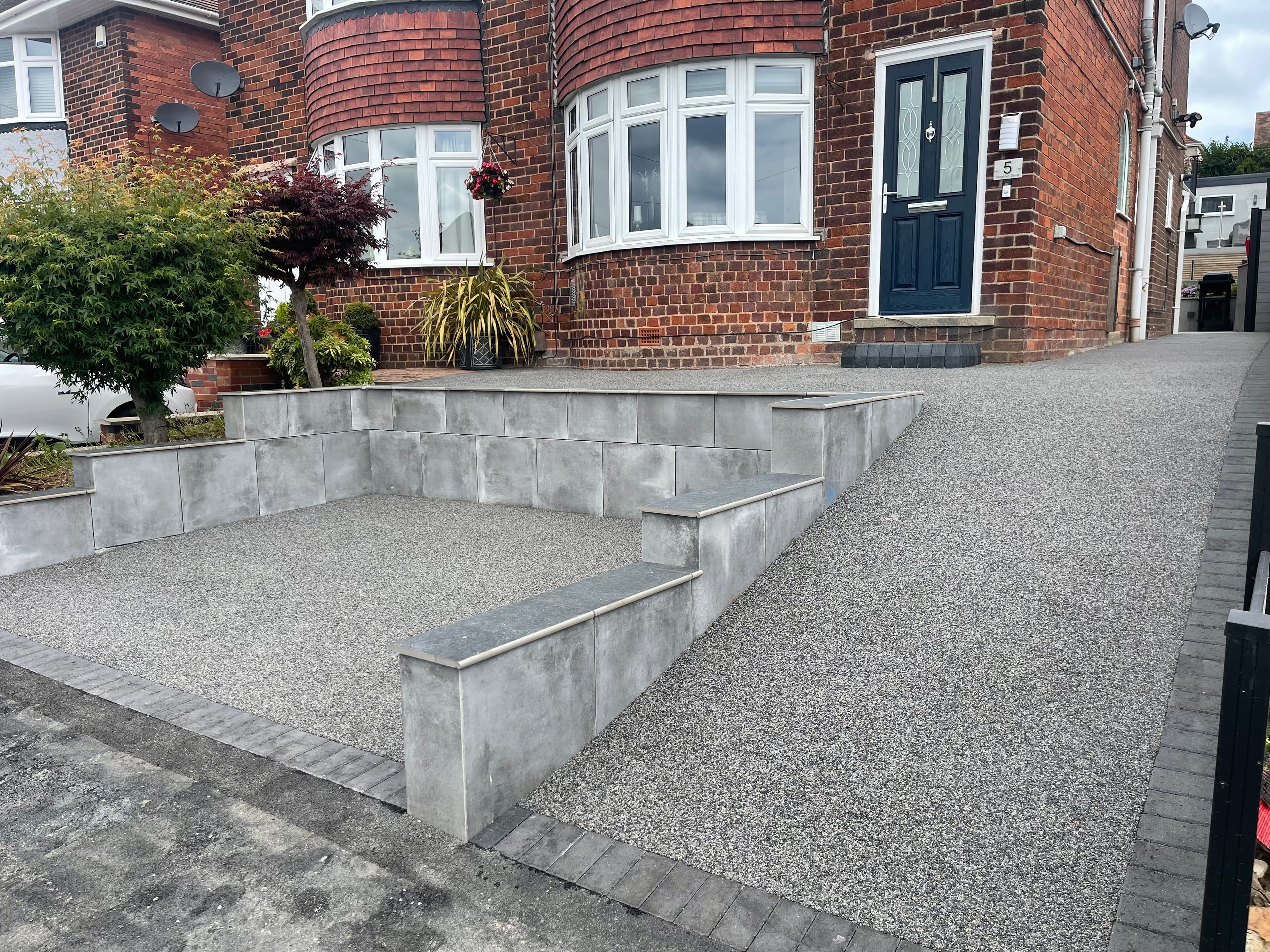 Resin Driveways project 2 — Coppermill Landscapes Chesterfield