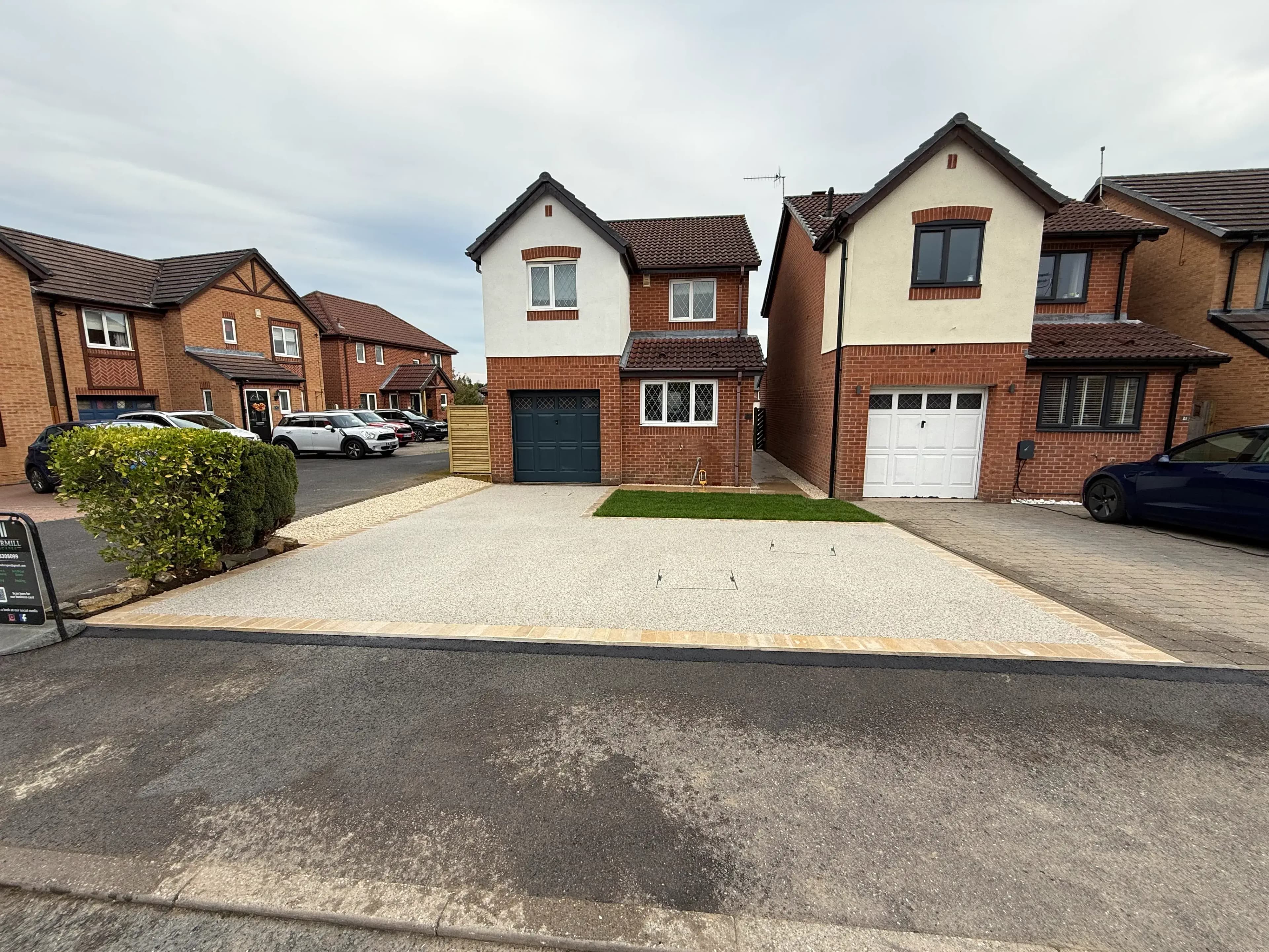 Resin Driveways project 3 — Coppermill Landscapes Chesterfield