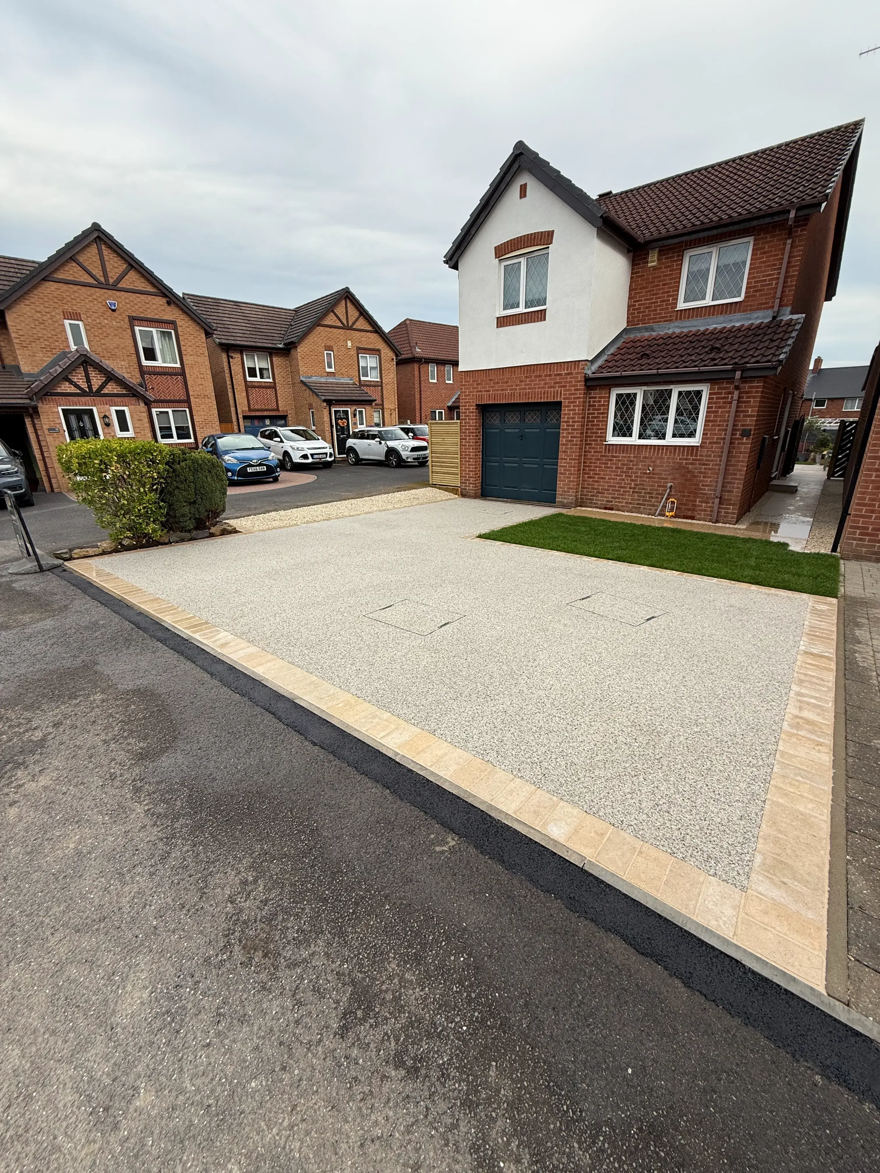 Resin Driveways project 4 — Coppermill Landscapes Chesterfield