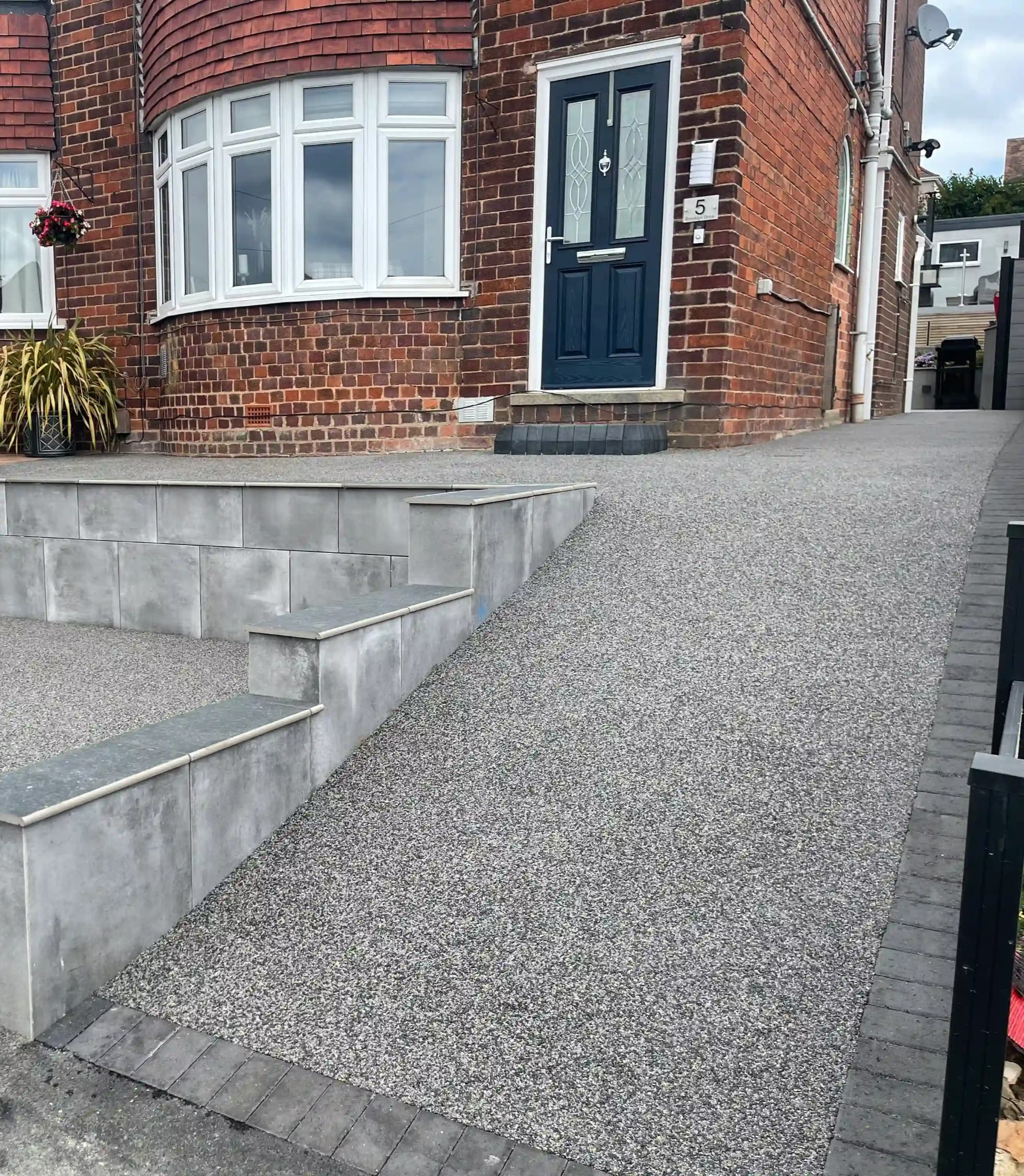 Resin Driveways — Coppermill Landscapes Chesterfield